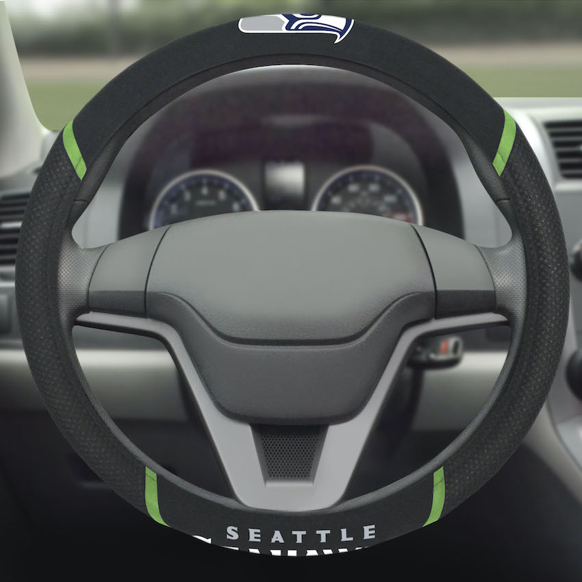 Seattle Seahawks Steering Wheel Cover