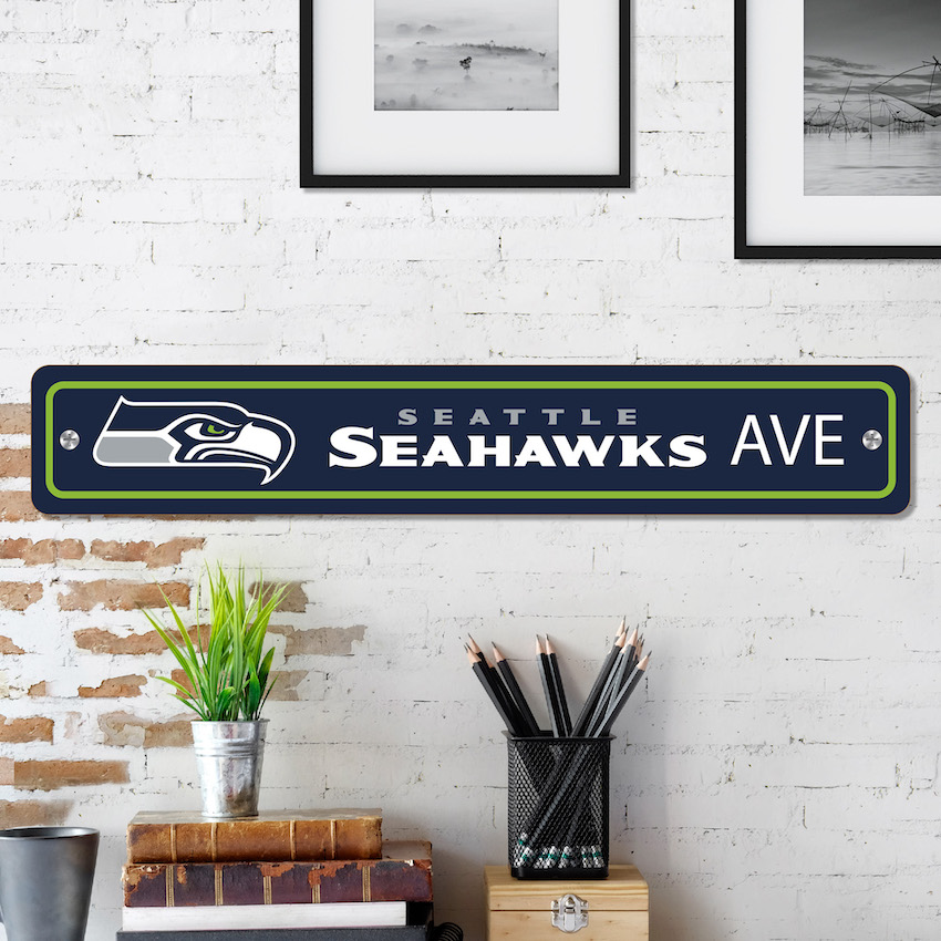 Seattle Seahawks Street Sign