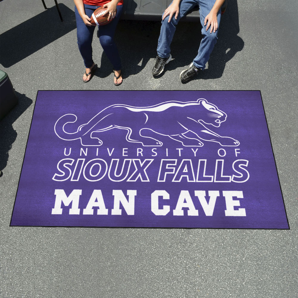 Sioux Falls Cougars UTILI-MAT 60 x 96 MAN CAVE Rug