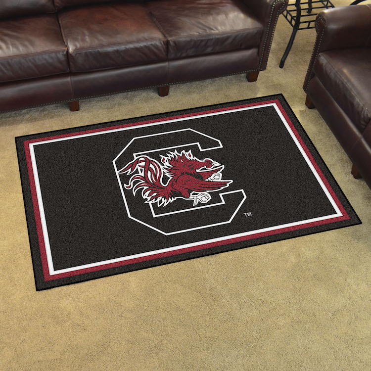 South Carolina Gamecocks 4x6 Area Rug