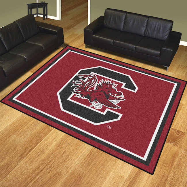 South Carolina Gamecocks Ultra Plush 8x10 Area Rug