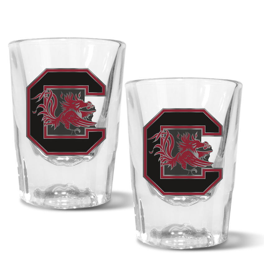 South Carolina Gamecocks 2pc Prism Shot Set