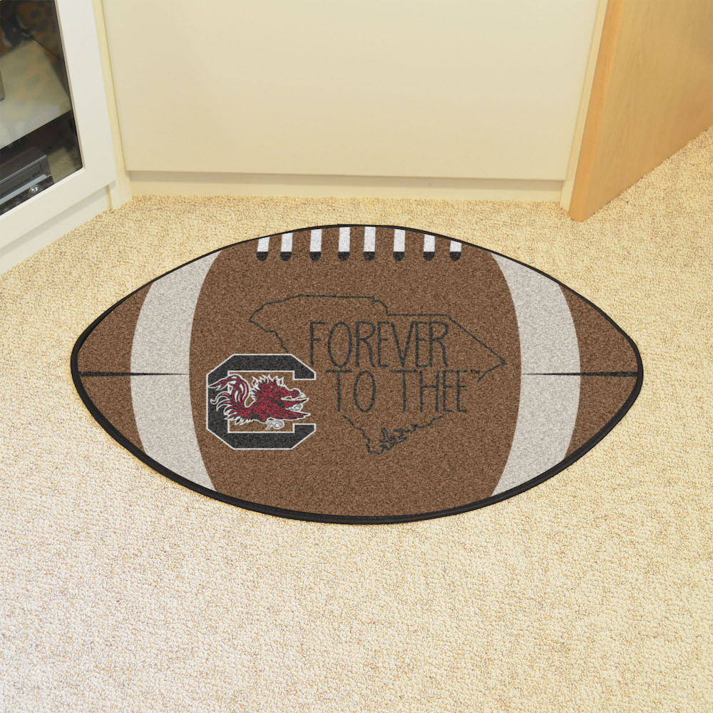 South Carolina Gamecocks SOUTHERN STYLE 22 x 35 Football Mat