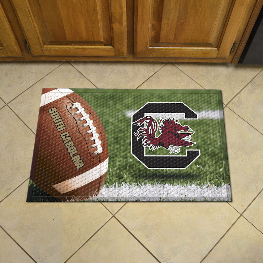 South Carolina Gamecocks Ball Style SCRAPER Door Mat