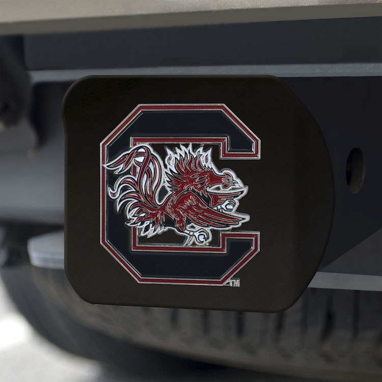 South Carolina Gamecocks Black and Color Trailer Hitch Cover