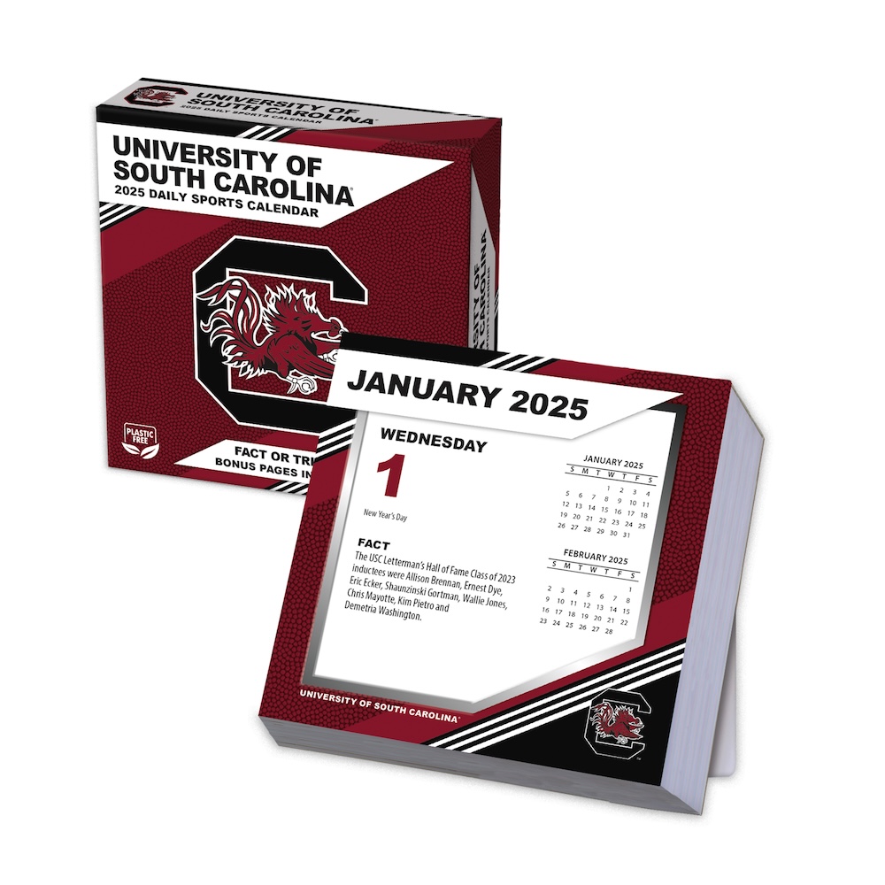 South Carolina Gamecocks 2025 NCAA Page-A-Day Box Calendar