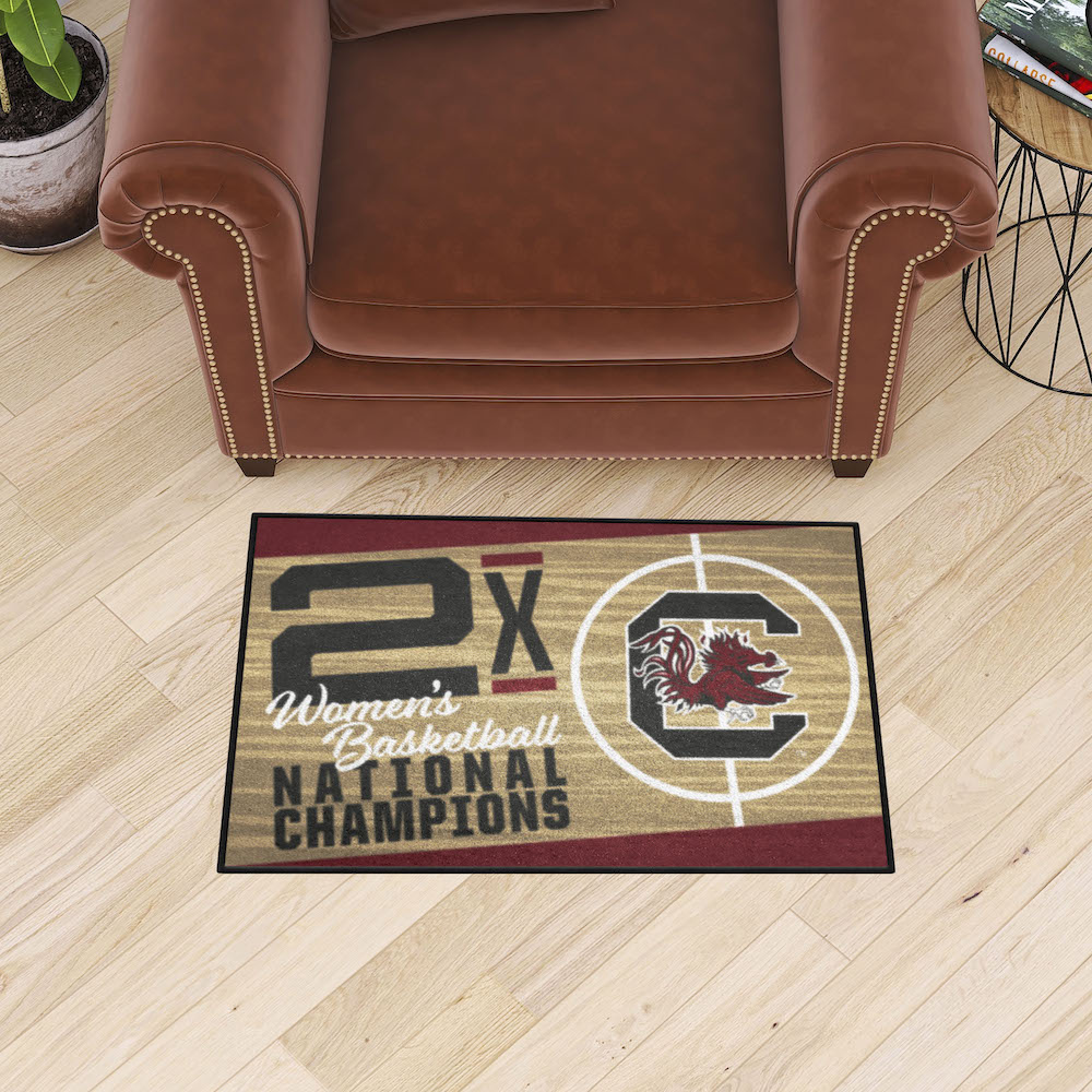 South Carolina Gamecocks 20 x 30 DYNASTY Starter Floor Mat