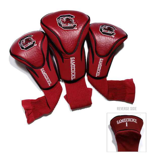 South Carolina Gamecocks 3 Pack Contour Headcovers