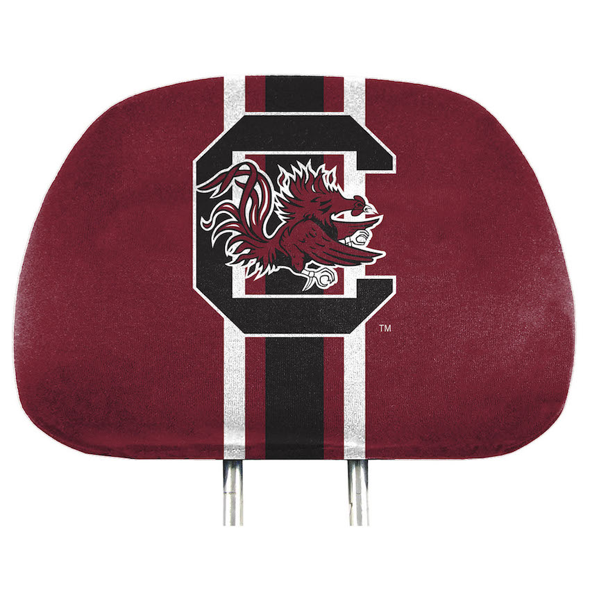 South Carolina Gamecocks Printed Head Rest Covers