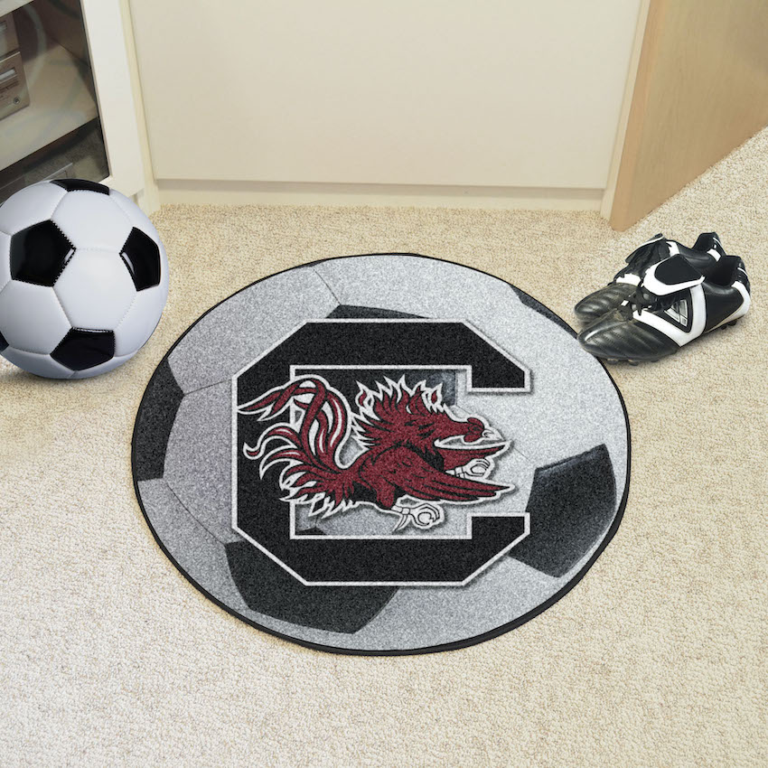 South Carolina Gamecocks SOCCER BALL Mat