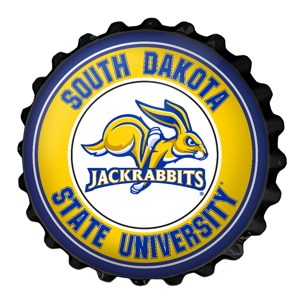 South Dakota State JackRabbits Bottle Cap Wall Sign