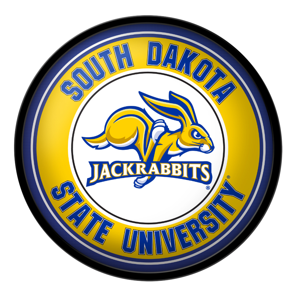 South Dakota State JackRabbits Modern Disc Wall Sign