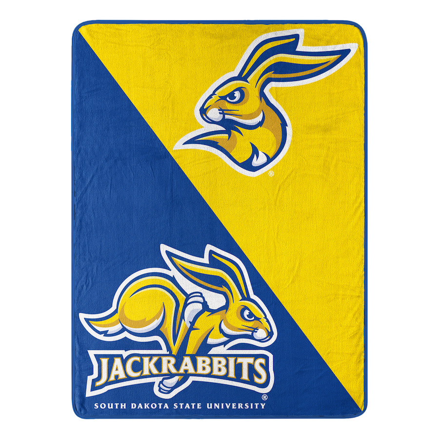 South Dakota State Jackrabbits Micro Raschel 50 x 60 Team Blanket