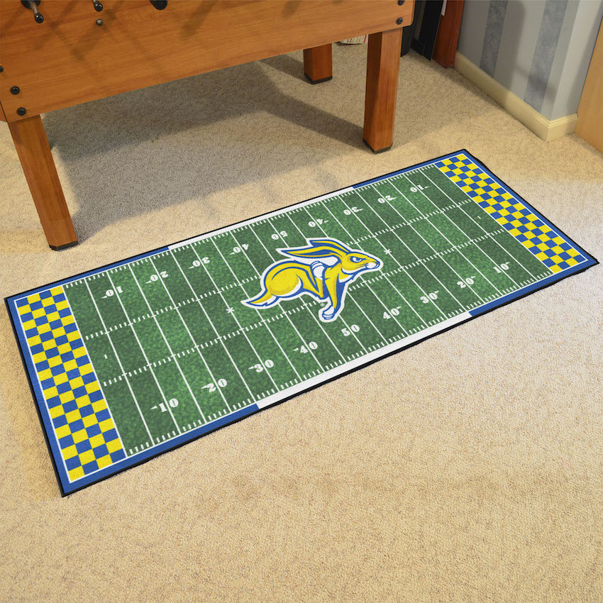 South Dakota State Jackrabbits 30 x 72 Football Field Carpet Runner