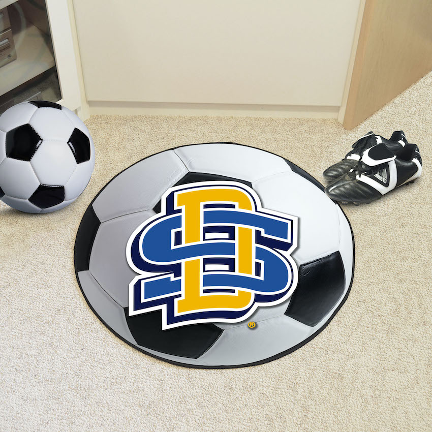 South Dakota State Jackrabbits SOCCER BALL Mat