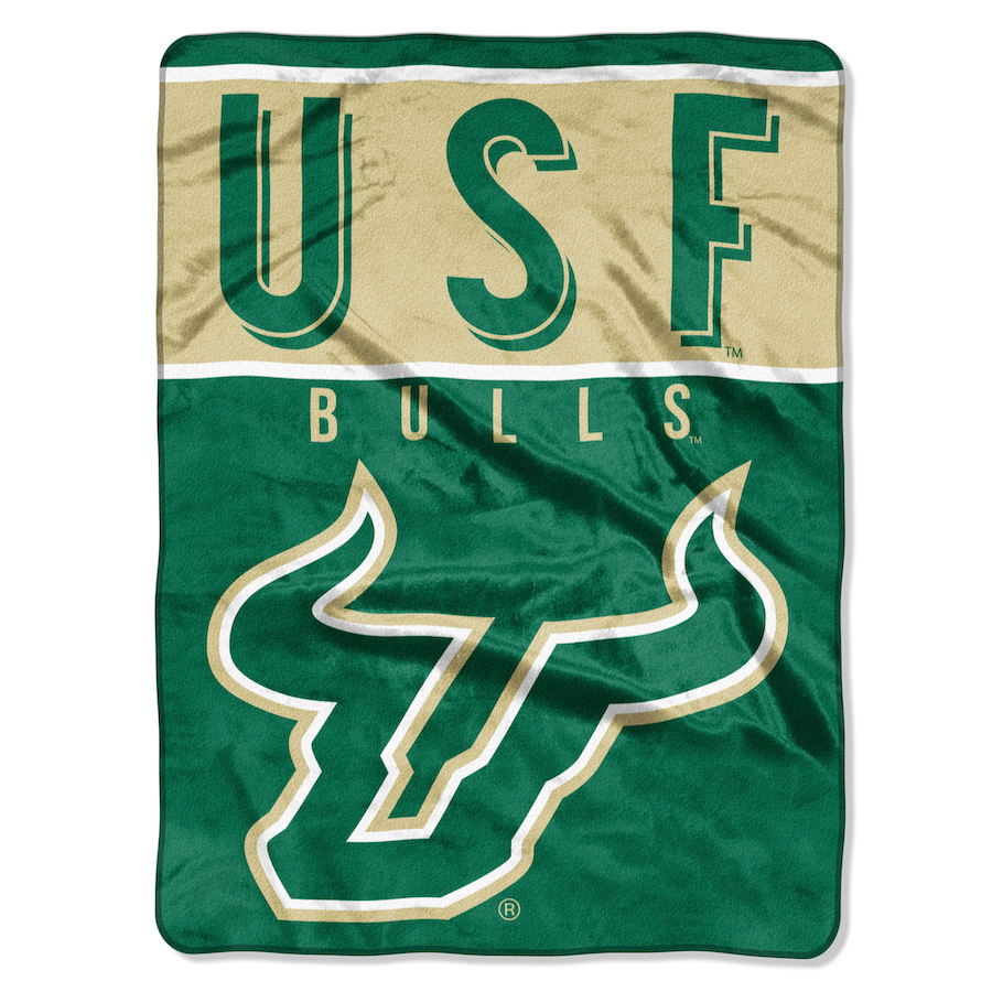 South Florida Bulls Silk Touch Throw Blanket 60 x 80