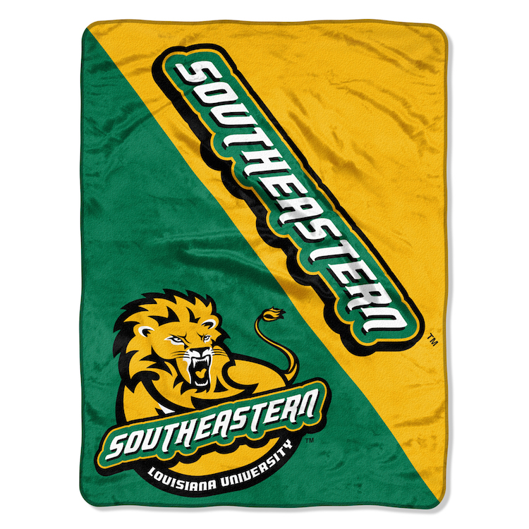 Southeastern Louisiana Lions Micro Raschel 50 x 60 Team Blanket