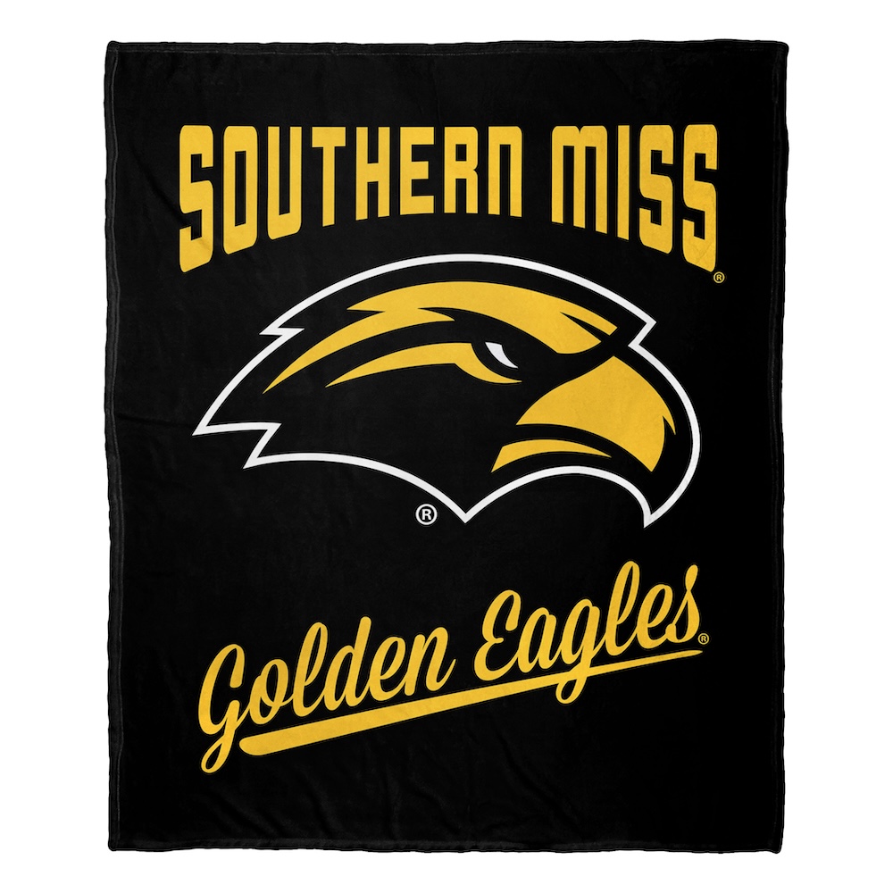 Southern Mississippi Golden Eagles ALUMNI Silk Touch Throw Blanket 50 x 60 inch