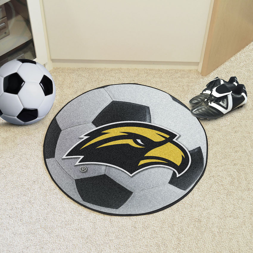 Southern Mississippi Golden Eagles SOCCER BALL Mat