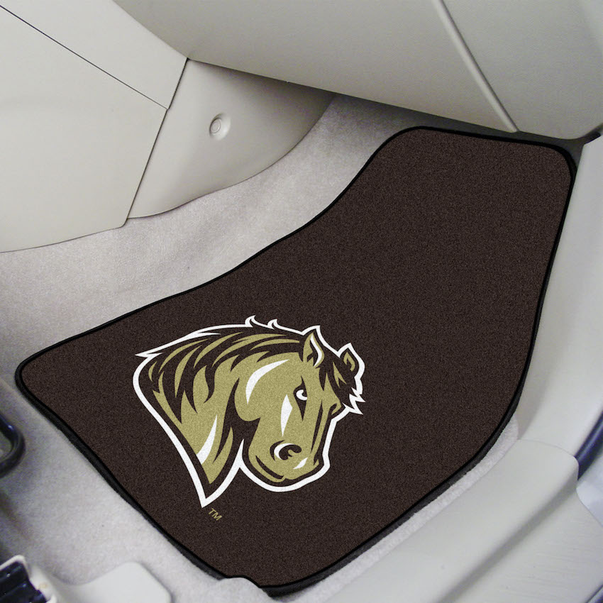 Southwest Minnesota State Mustangs Car Floor Mats 18 x 27 Carpeted-Pair