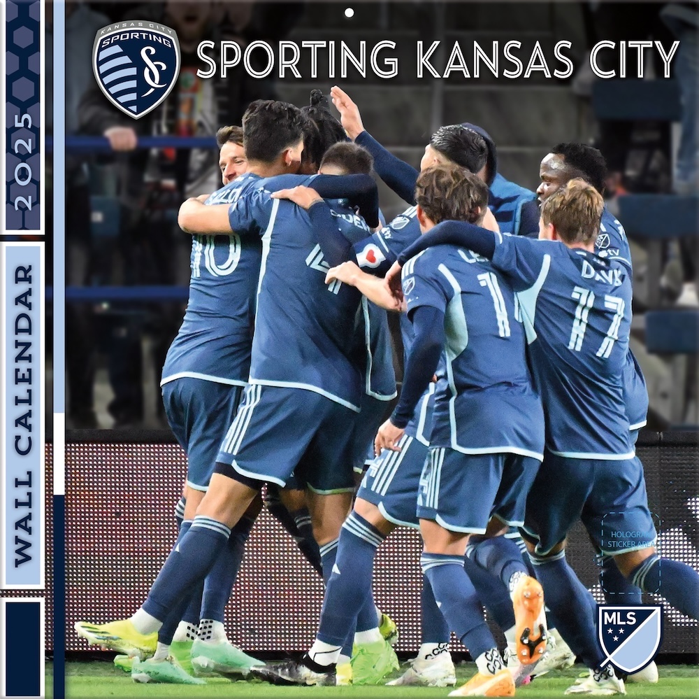 Sporting Kansas City 2025 MLS Team Wall Calendar