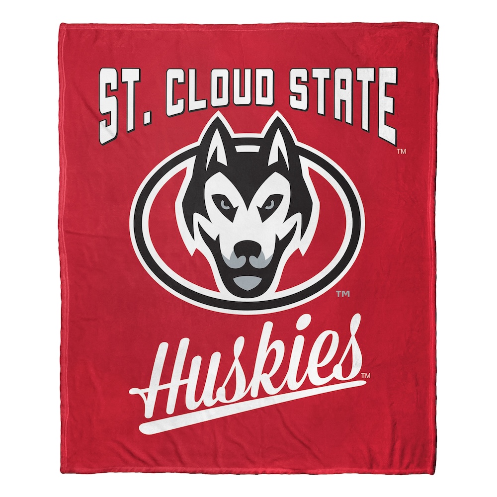 St. Cloud State Huskies ALUMNI Silk Touch Throw Blanket 50 x 60 inch