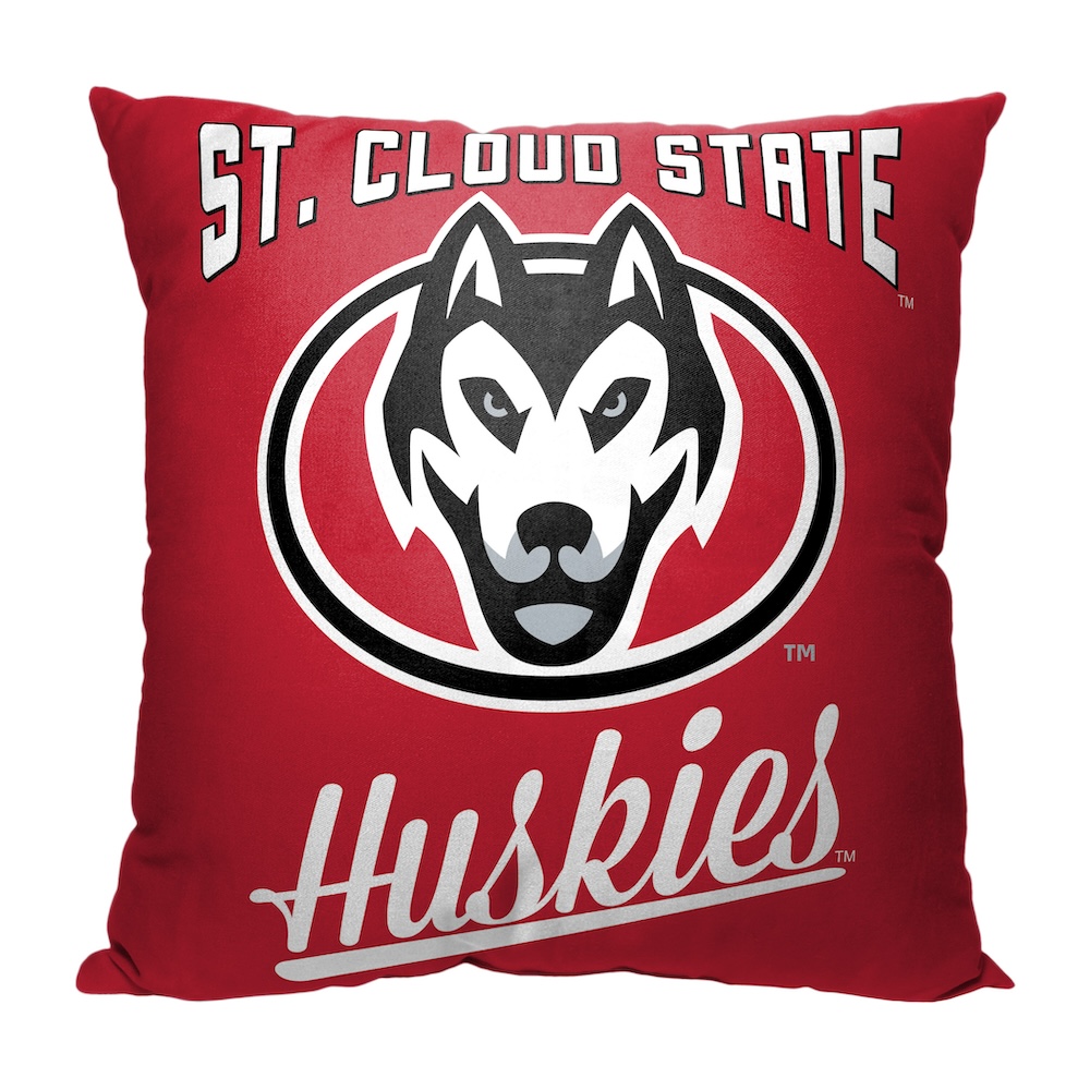 St. Cloud State Huskies ALUMNI Decorative Throw Pillow 18 x 18 inch