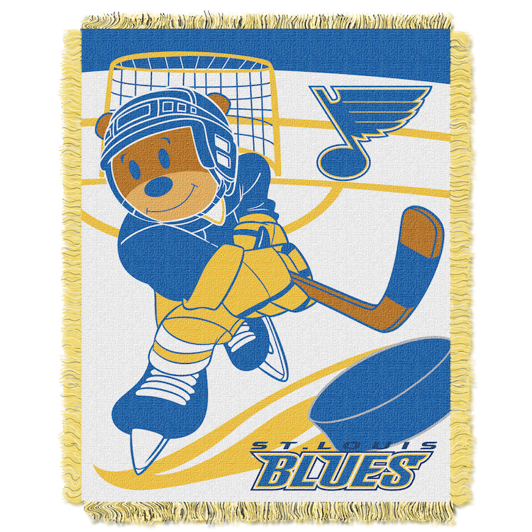 St. Louis Blues Woven Baby Blanket 36 x 48