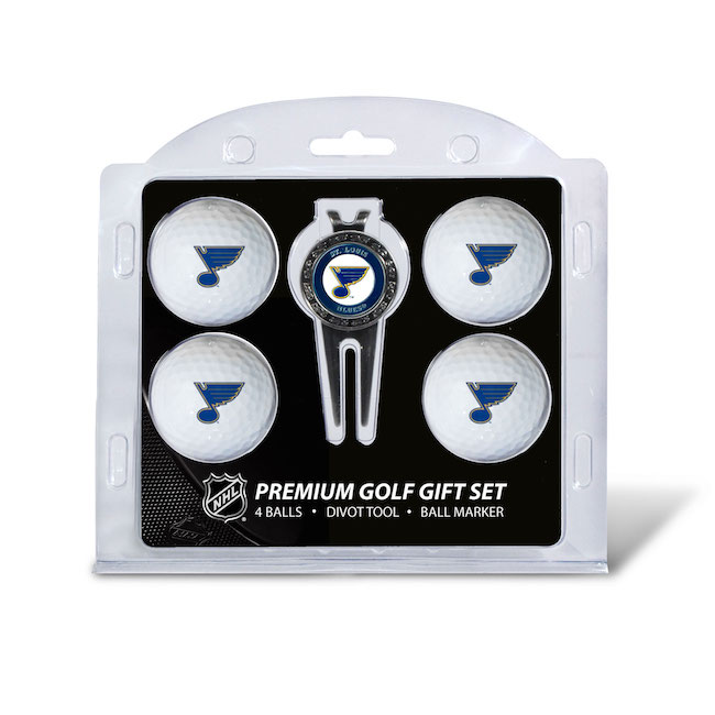 St. Louis Blues 4 Golf Ball and Divot Tool Set