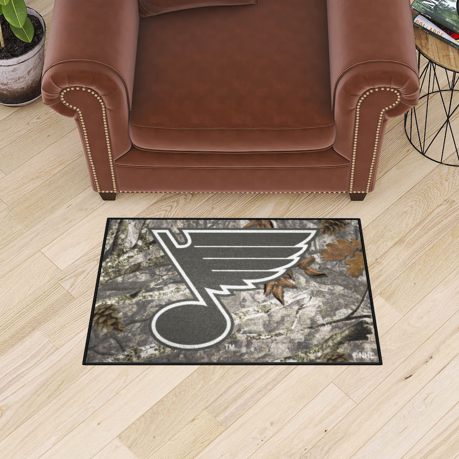 St. Louis Blues CAMO 20 x 30 Starter Floor Mat