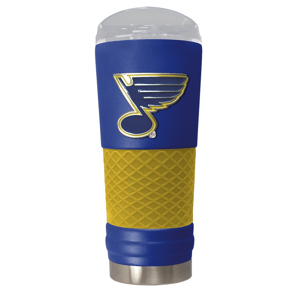 St. Louis Blues 24 oz DRAFT SERIES NHL Powder Coated Insulated Travel Tumbler