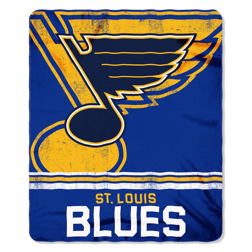 St. Louis Blues Fleece Throw Blanket 50 x 60