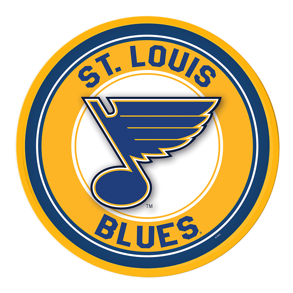 St. Louis Blues Modern Disc Wall Sign