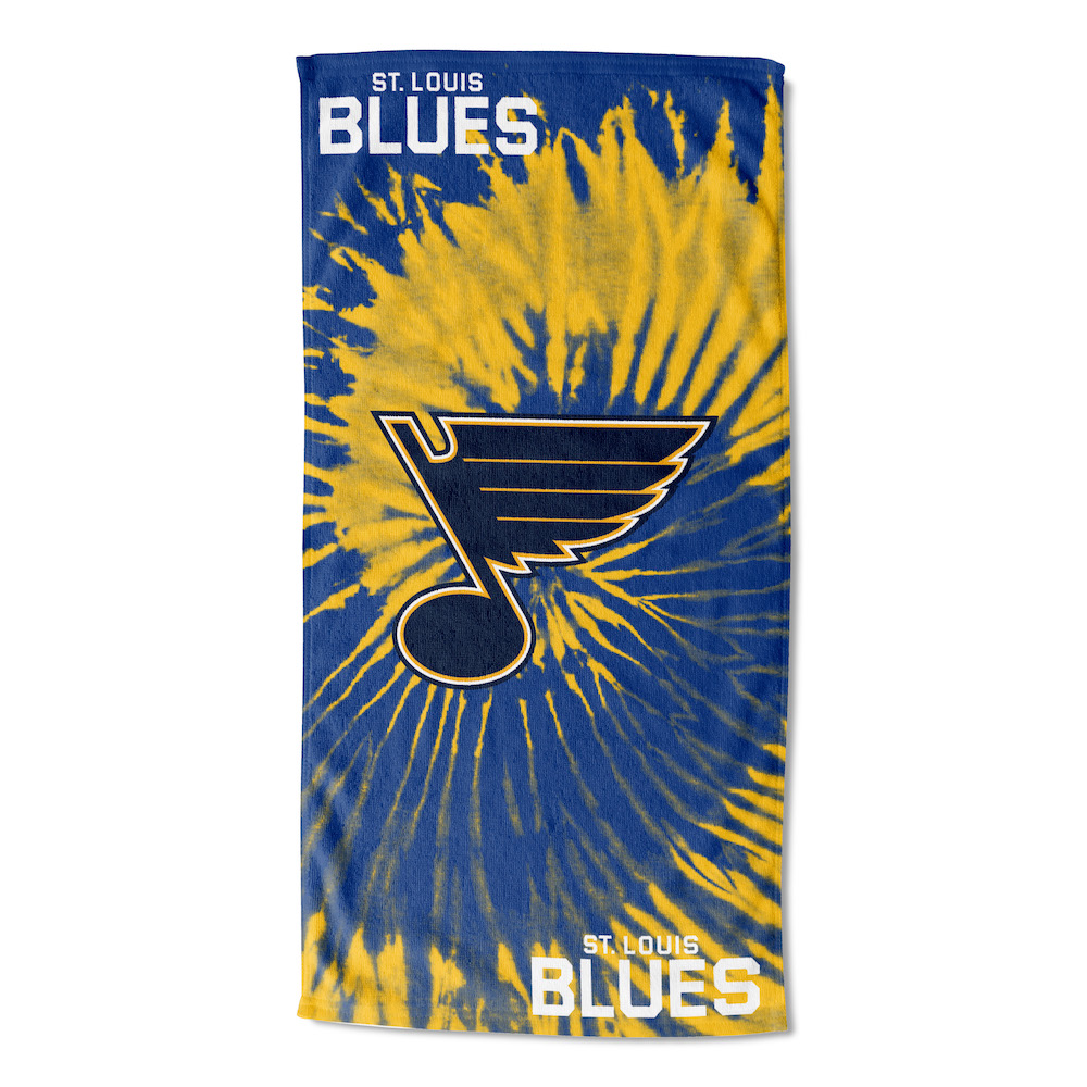 St. Louis Blues Pyschedelic 30x60 Beach Towel