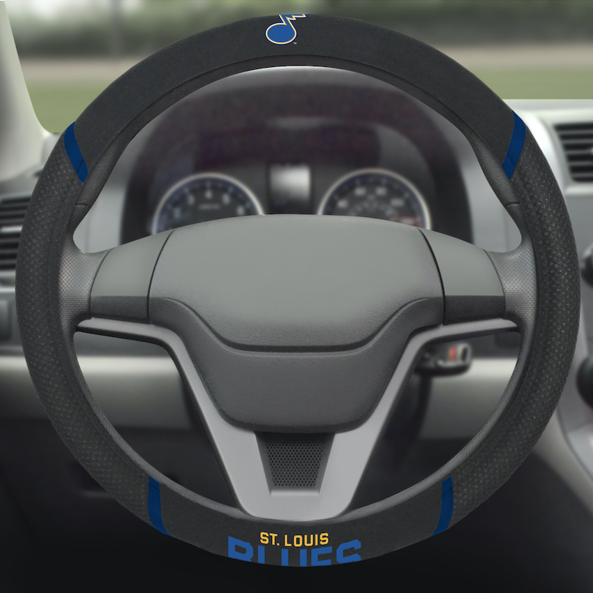 St. Louis Blues Steering Wheel Cover