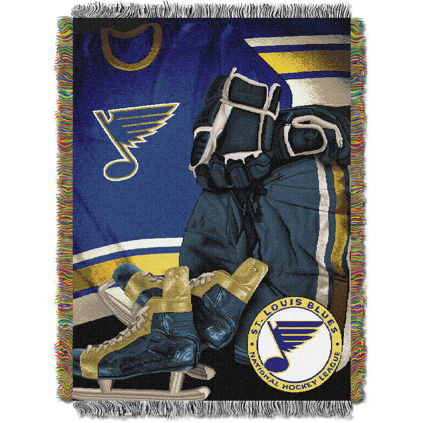 St. Louis Blues Commemorative VINTAGE Tapestry Throw