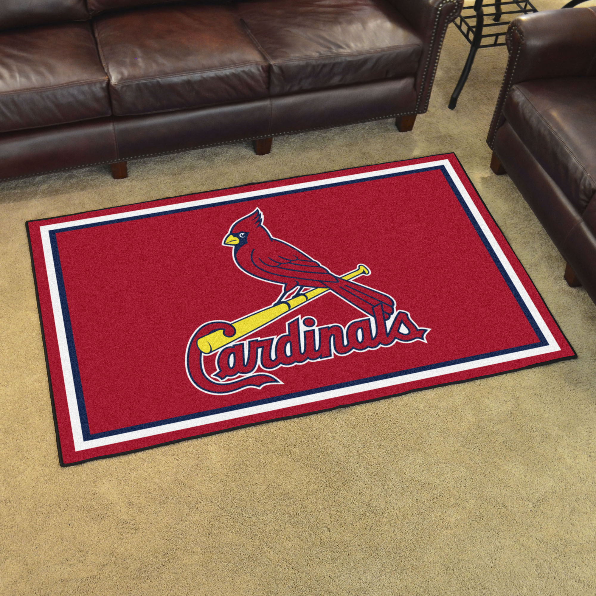 St. Louis Cardinals 4x6 Area Rug