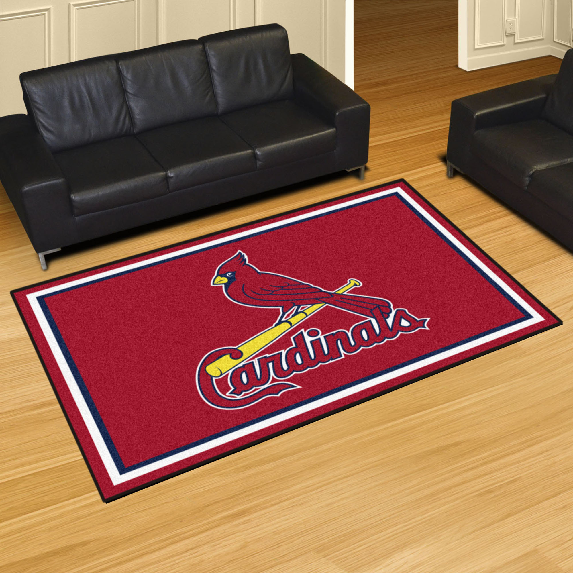 St. Louis Cardinals 5x8 Area Rug