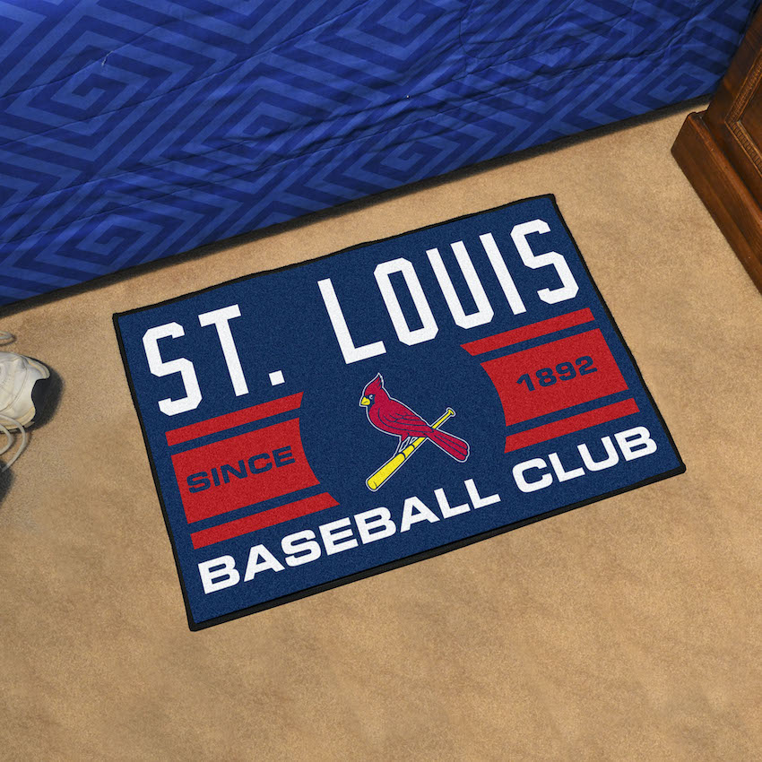 St. Louis Cardinals LOGO 20 x 30 Uniform STARTER Floor Mat