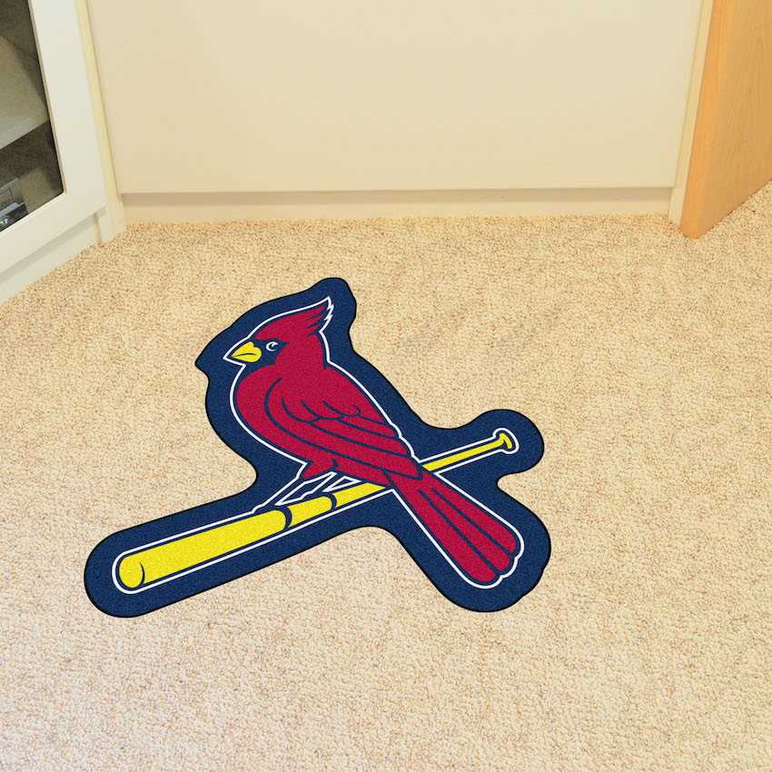 St. Louis Cardinals LOGO MLB MASCOT Mat