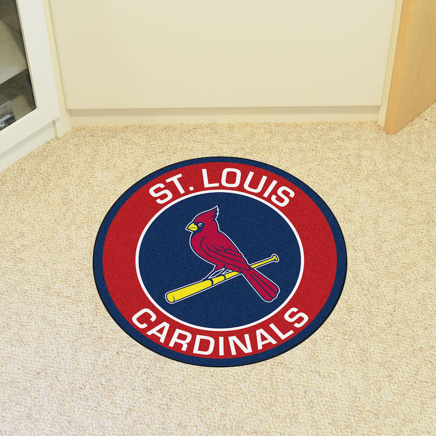 St. Louis Cardinals LOGO Roundel Mat