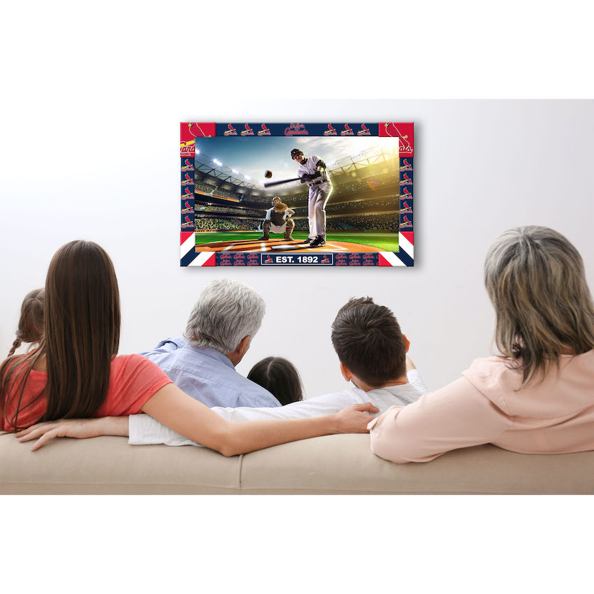 St. Louis Cardinals BIG GAME TV Frame