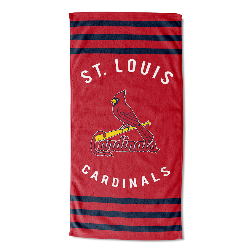 St. Louis Cardinals 1926 World Series Program Beach Towel