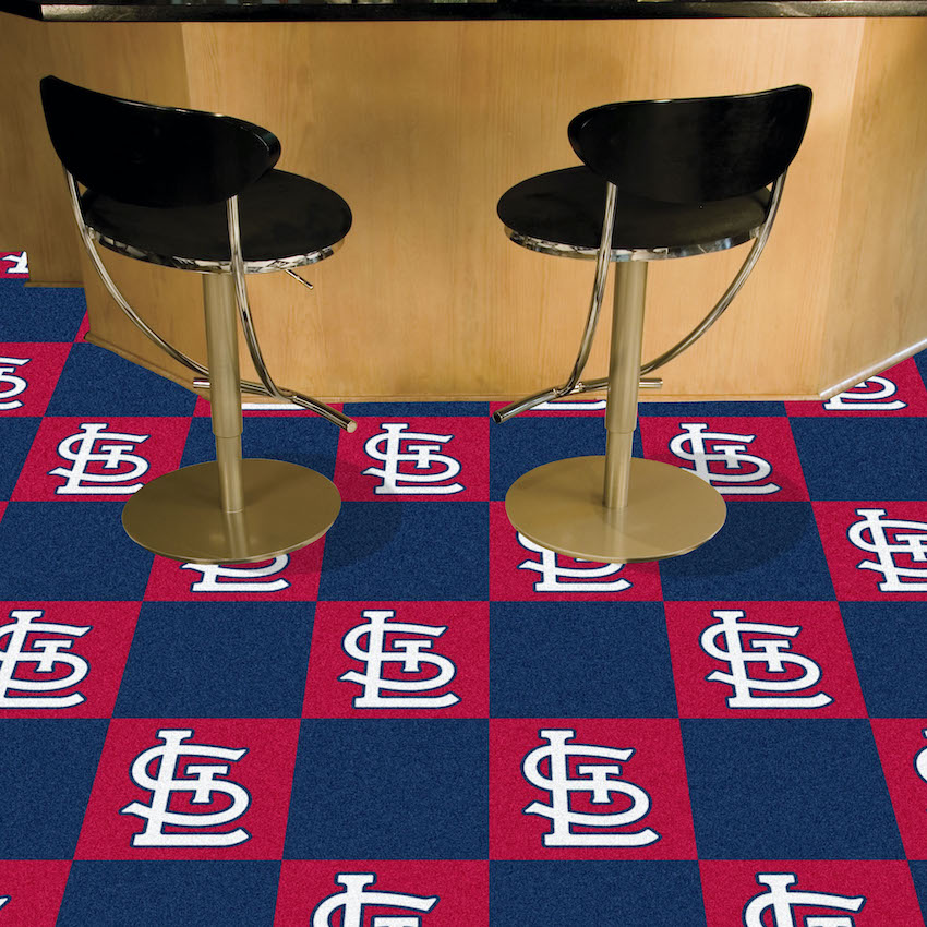 St. Louis Cardinals Carpet Tiles 18x18 in.