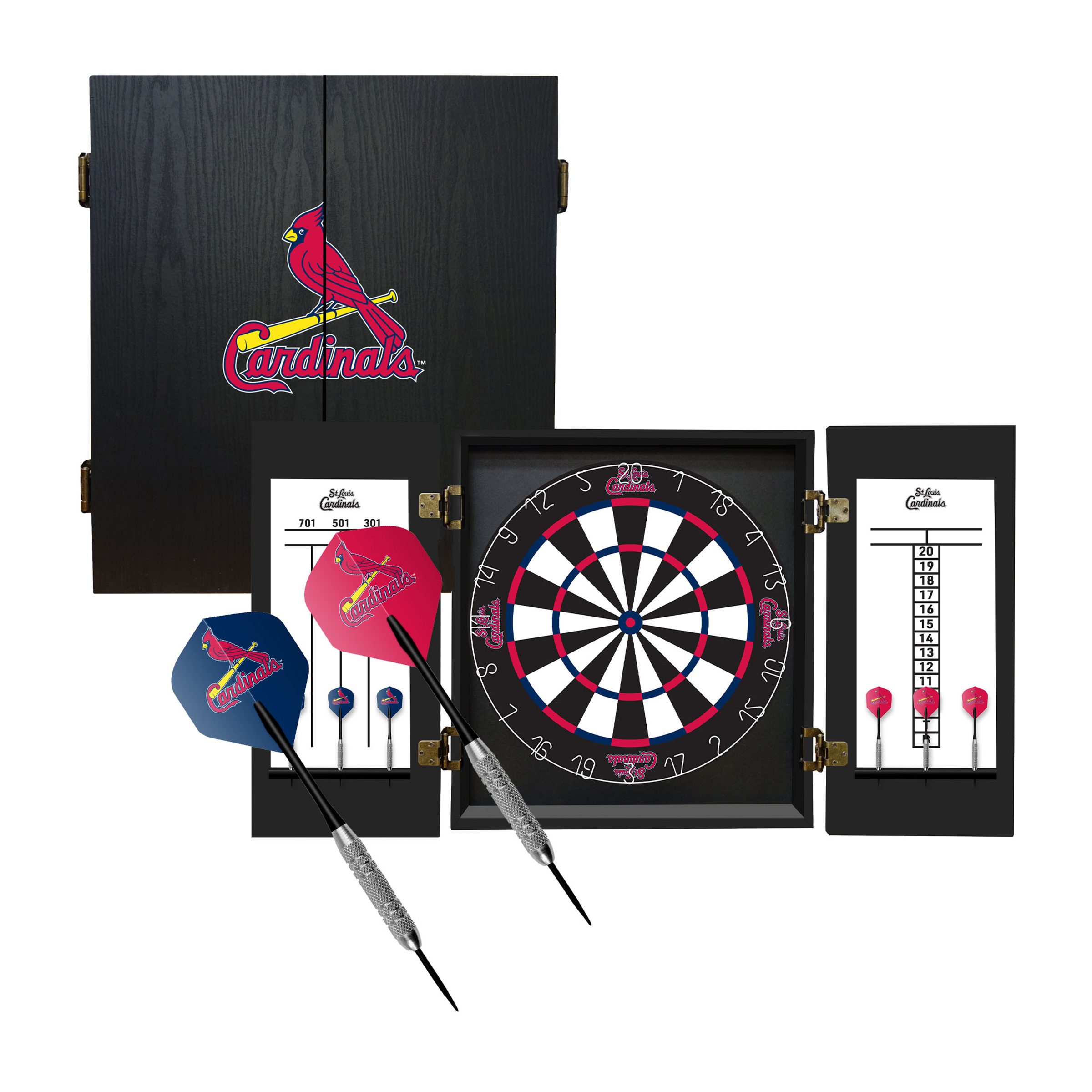 St. Louis Cardinals Dart Cabinet