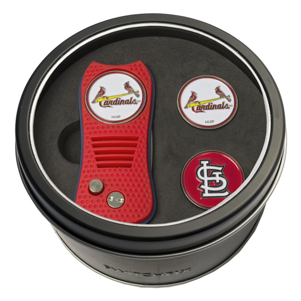 St. Louis Cardinals Divot Tool & Ball Marker Set