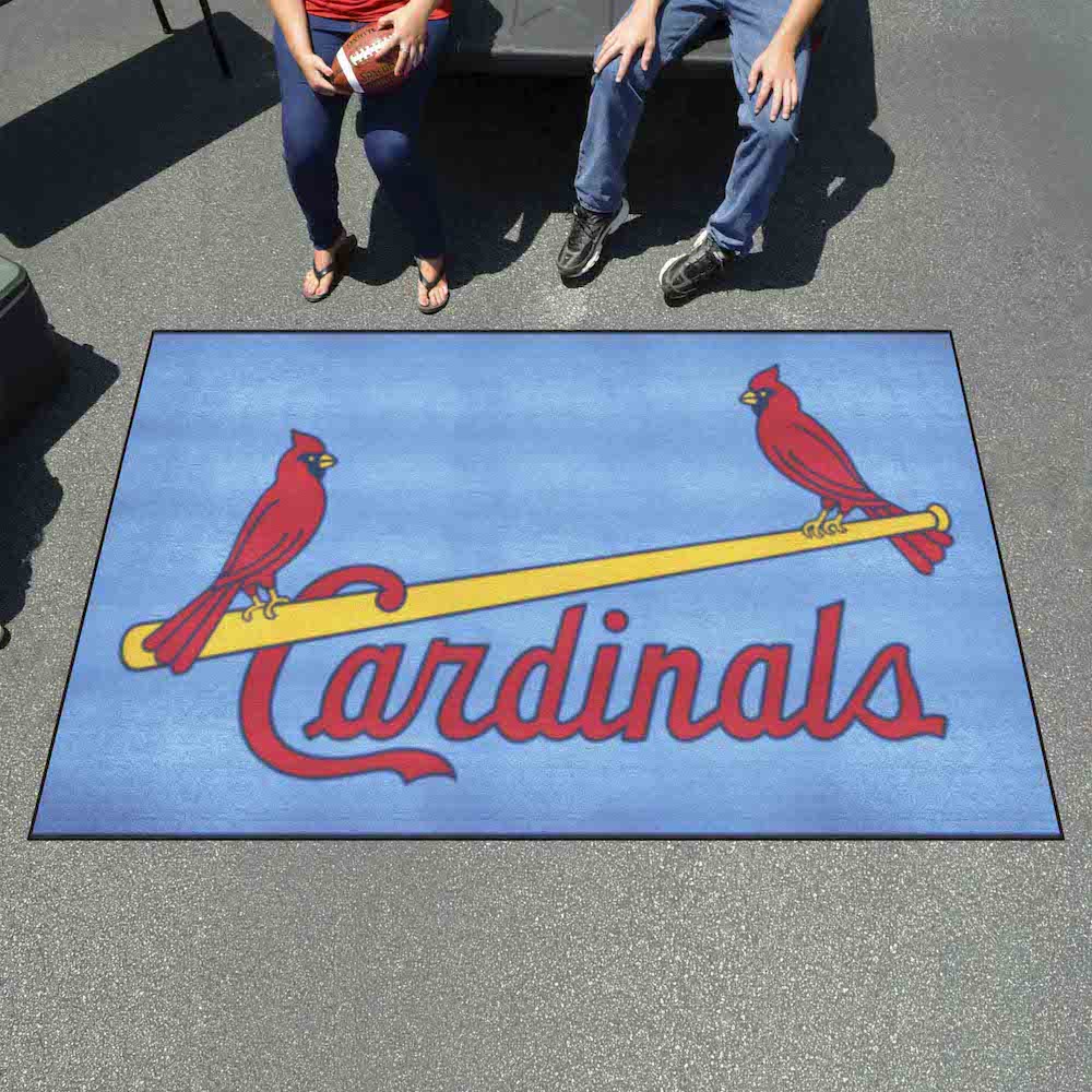 St. Louis Cardinals MLBCC Vintage ALL STAR 34 x 45 Floor Mat Throwback Logo