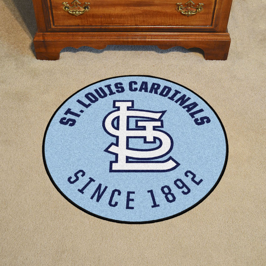 St. Louis Cardinals MLBCC Vintage Roundel Mat Throwback Logo