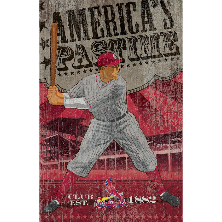 Imperial St Louis Cardinals Vintage Wall Art