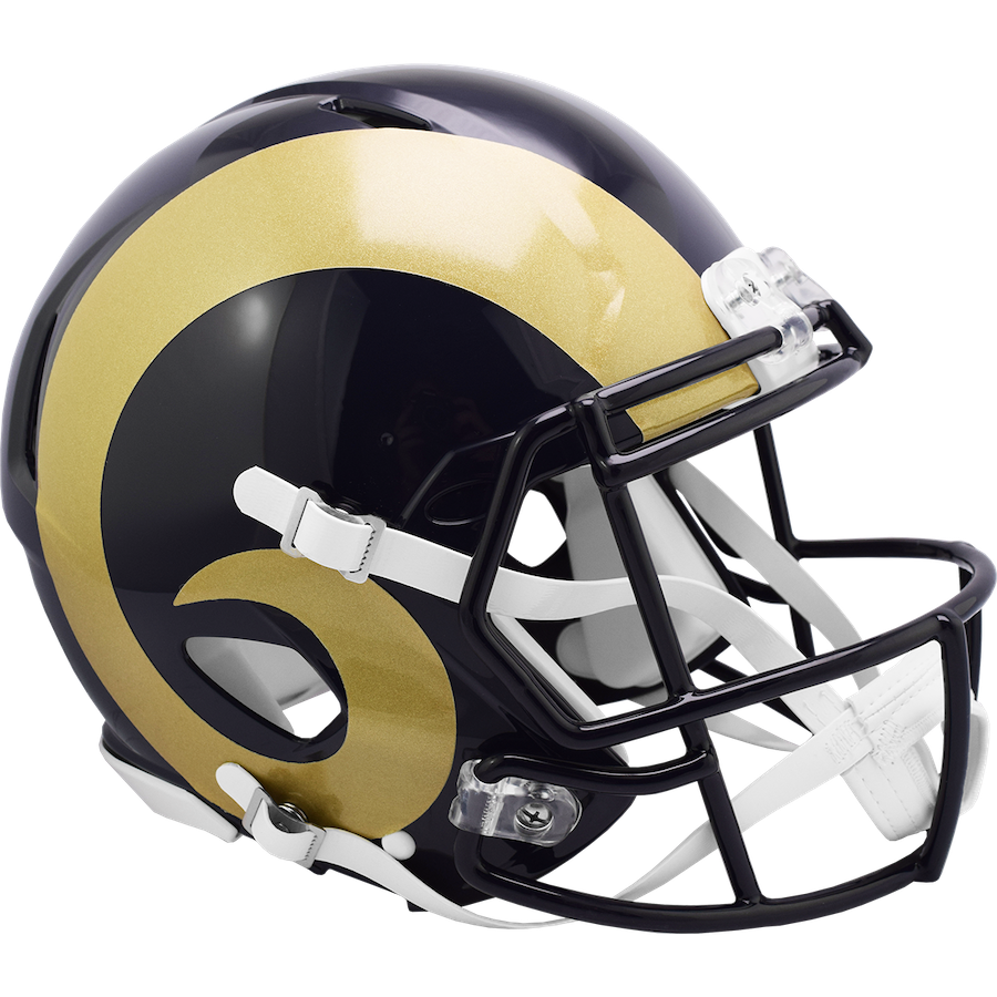 St. Louis Rams Authentic Speed THROWBACK Football Helmet 2000-2016